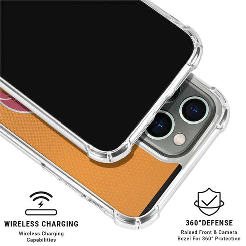 NFL Tampa Bay Buccaneers Vintage iPhone 16 Pro Clear Case